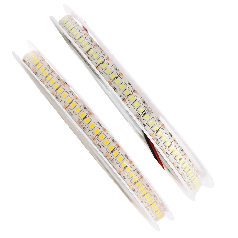 5M LED Strip Light 2835 SMD 12V DC 60/240 LED/m 300 1200 Pixel Waterproof Flexible Ribbon LED Tape Natural White/Cold White