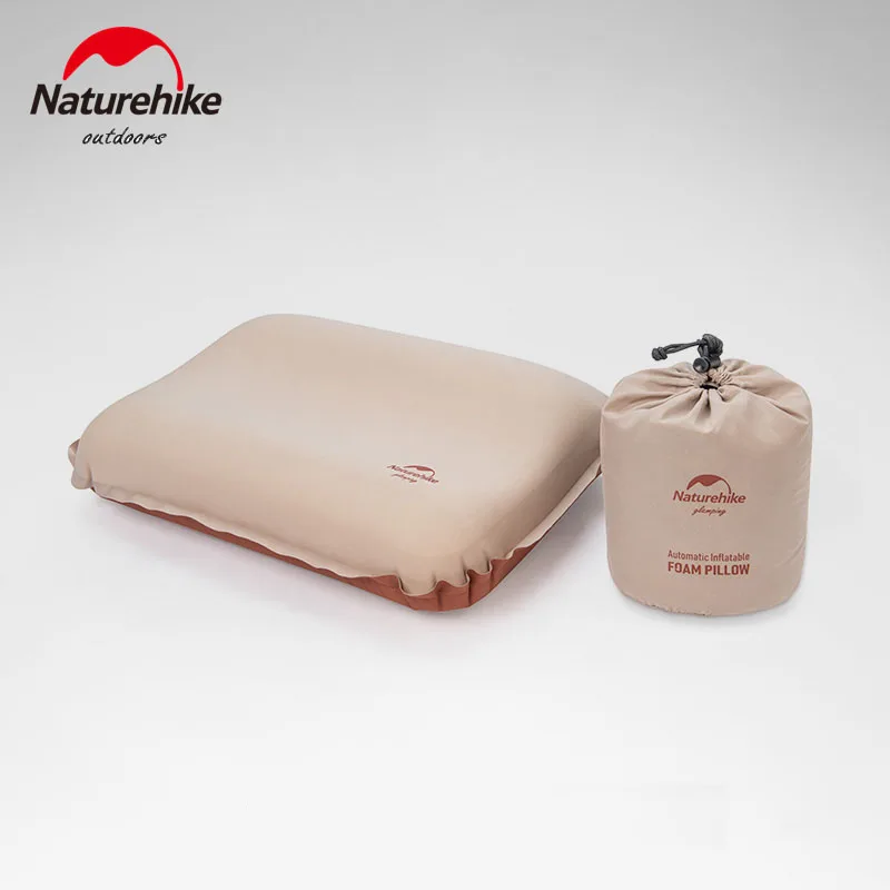 

Naturehike Inflatable Pillow 3D Ultralight Portable Sleeping Pillow Sponge Travel Air Pillow Hotel Outdoor Camping Pillow