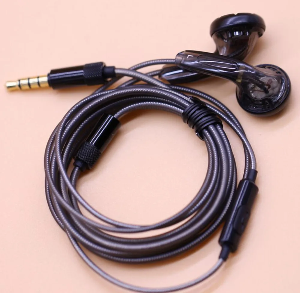 FENGRU KGIS KG01 DIY MX500 Наушники-вкладыши с плоской головкой DIY Наушники Hi-Fi Bass DJ Наушники Качество звука с тяжелыми басами и микрофоном