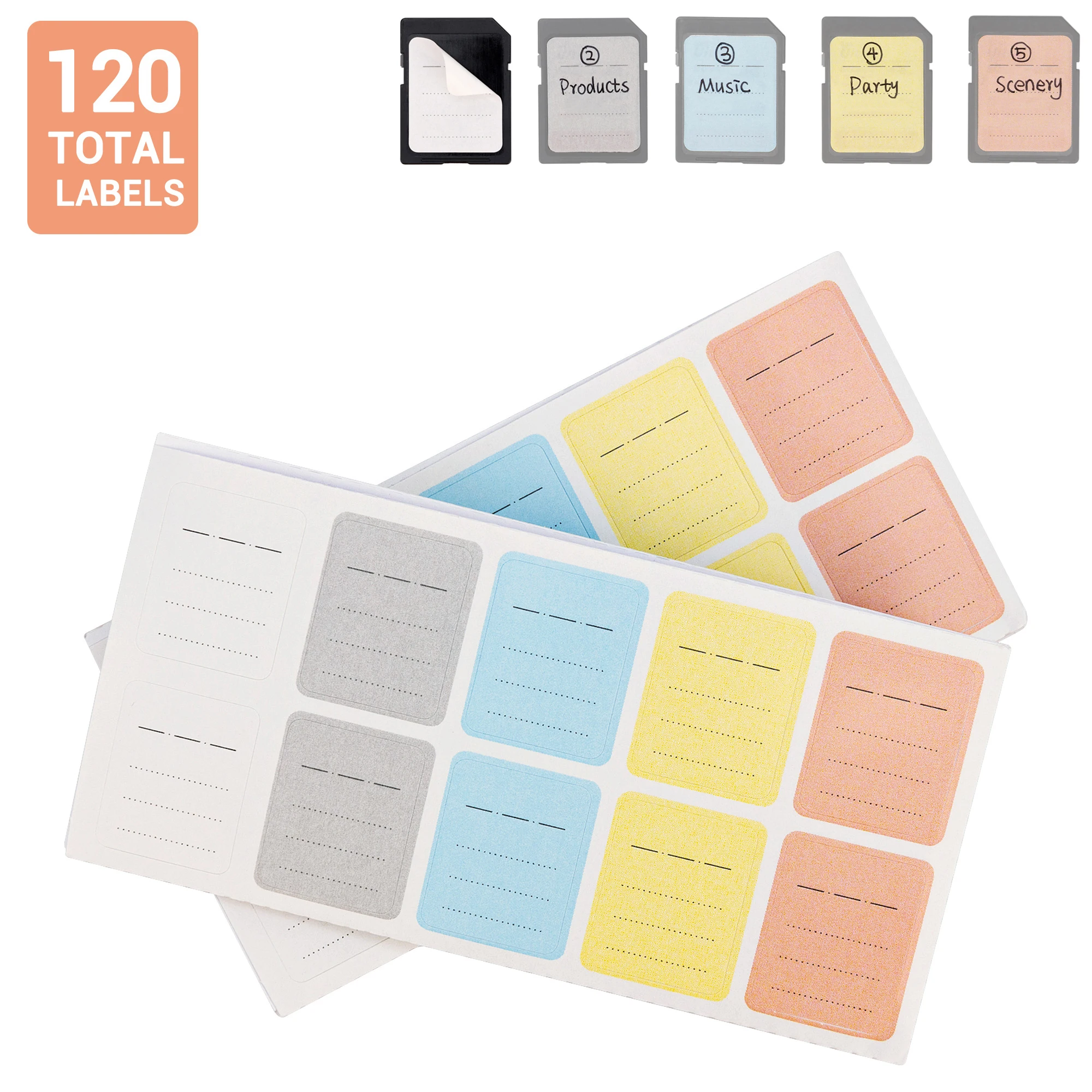 Рисунок 3 - наклейки на SD-карты