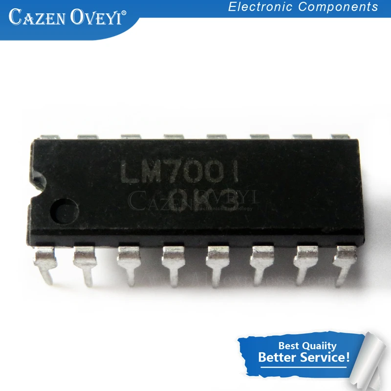 10pcs/lot LM7001 7001 DIP-16 In Stock