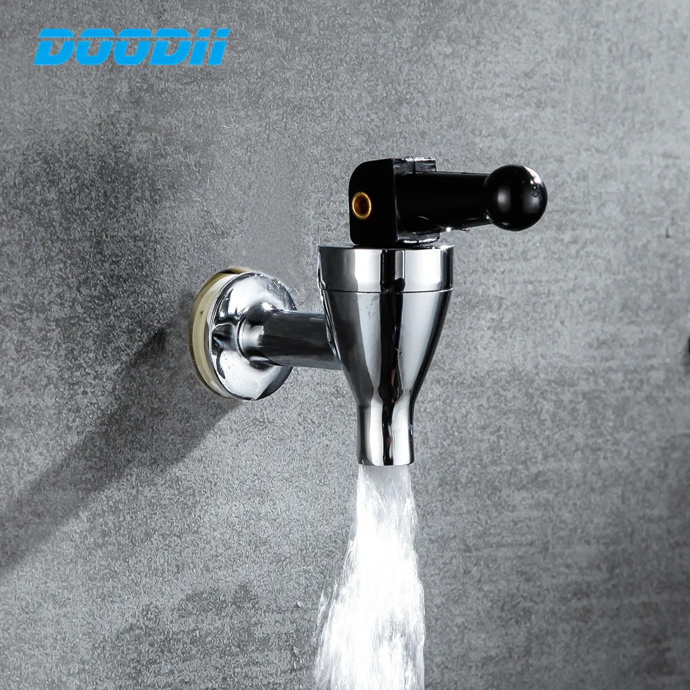 Wall Mount Brass faucet Glass Wine Bottle Plastic Faucet Special Faucet Wine Valve Water Dispenser Switch Tap torneira parede