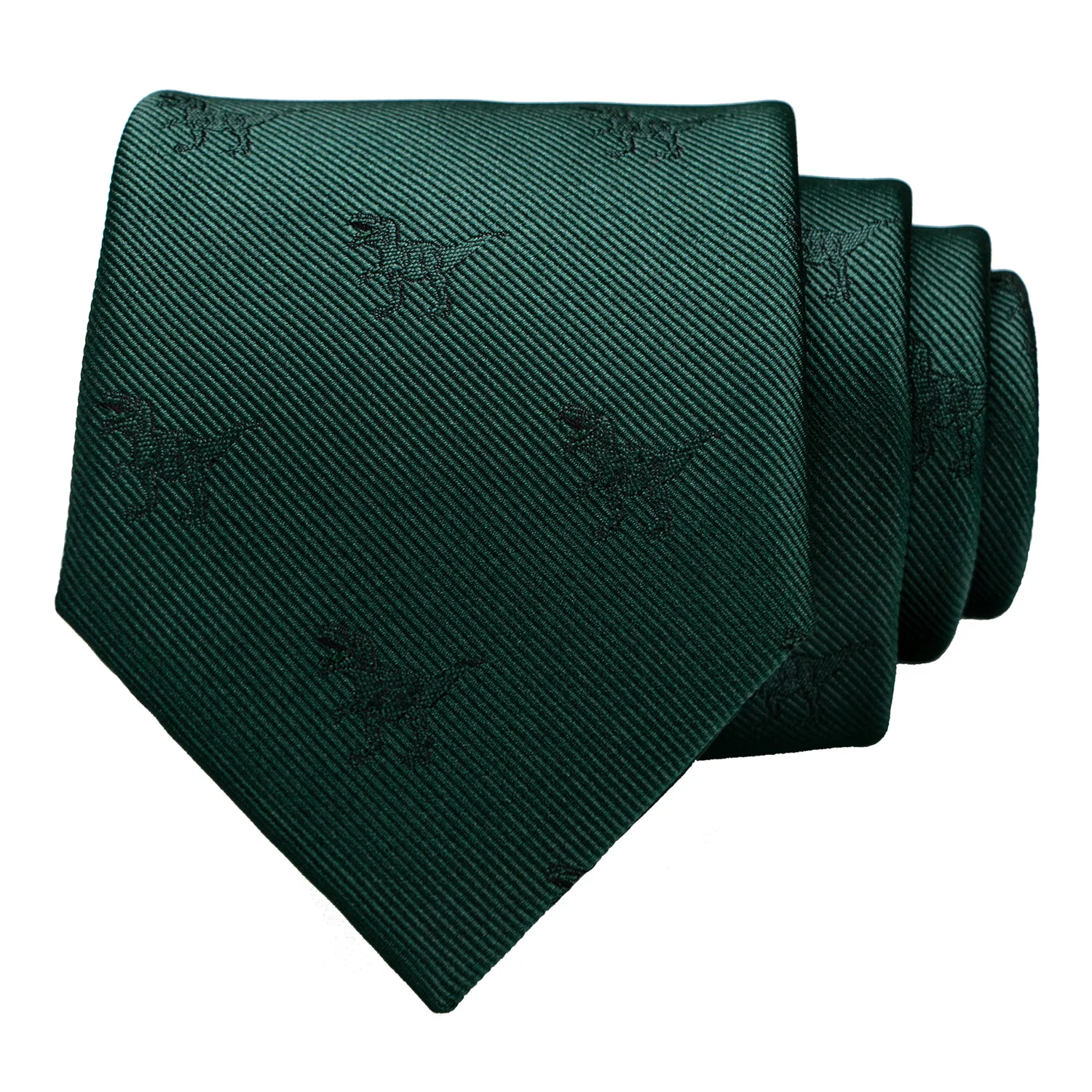 Neues Design Tierkrawatte für Männer, Seidenkrawatte mit Dinosaurier-, Schnecken-, Fuchs- und Flamingo-Motiven, Jacquard, Modisch für Party und Hochzeit, Gravata-Krawatten – Detail 7