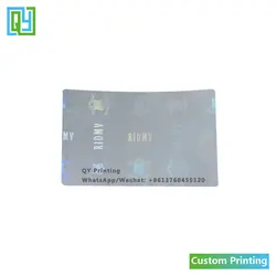 1000pcs 51x83mm Custom Printing 3D Holographic Label Tamper Evident Security Seal Warranty VOID Hologram Stickers