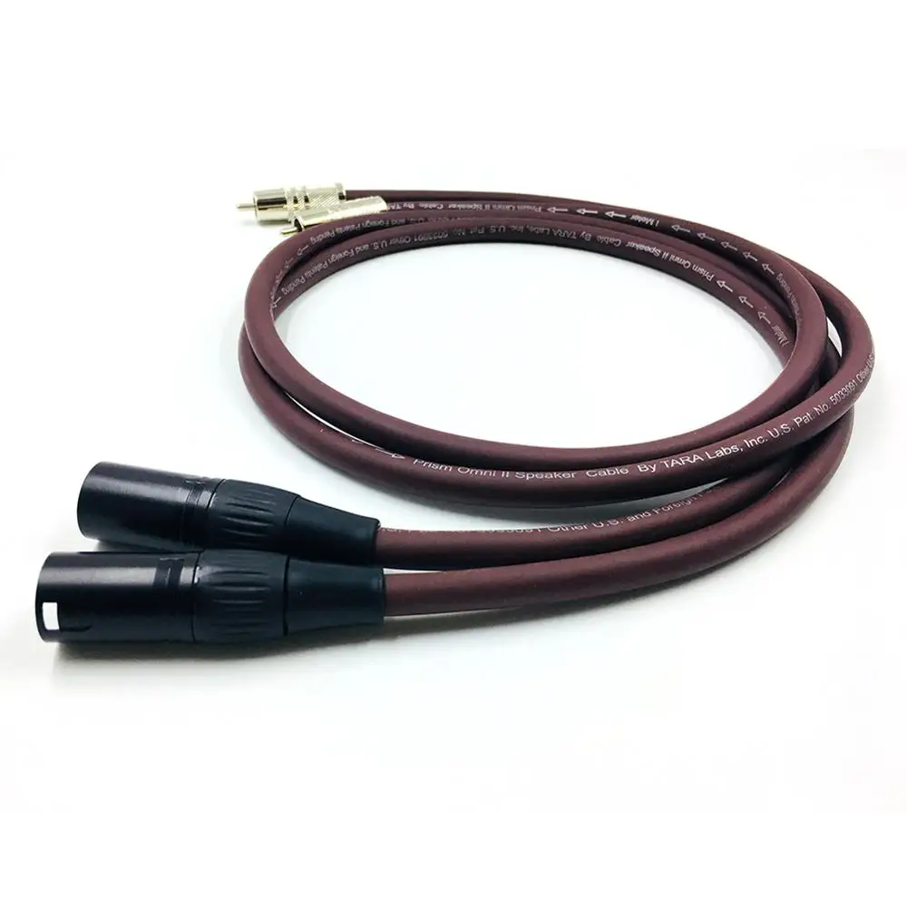 

Hifi Audio Cable 2 RCA to 2 XLR 3 Pin HiFi RCA male to XLR female interconnect cable, coaxial balance wire , audio signal cable