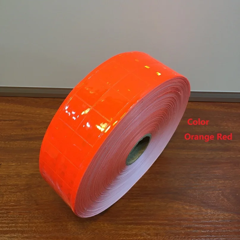 2-Zoll-fluoreszierender reflektierender Westenstreifen, hohe Sichtbarkeit, PVC-Band, Warnreflektor für Kleidung, Sicherheitsausrüstung – Detail 8