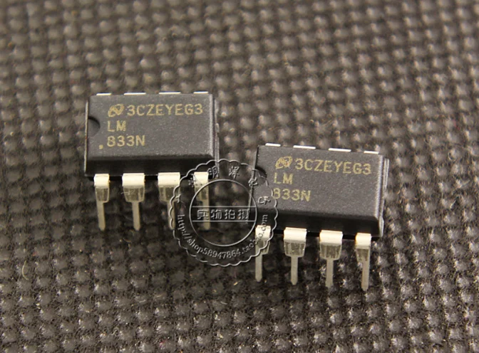Mxy 10PCS  LM833N DIP8 LM833 DIP new and original IC