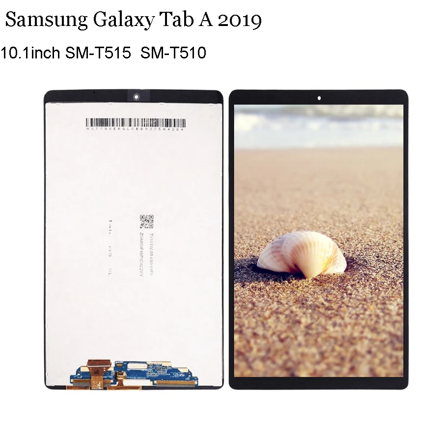 

10.1" For Samsung Galaxy Tab A 10.1 2019 T510 T515 T517 SM-T510 SM-T510N LCD Display with Touch Screen Digitizer Assembly Glass