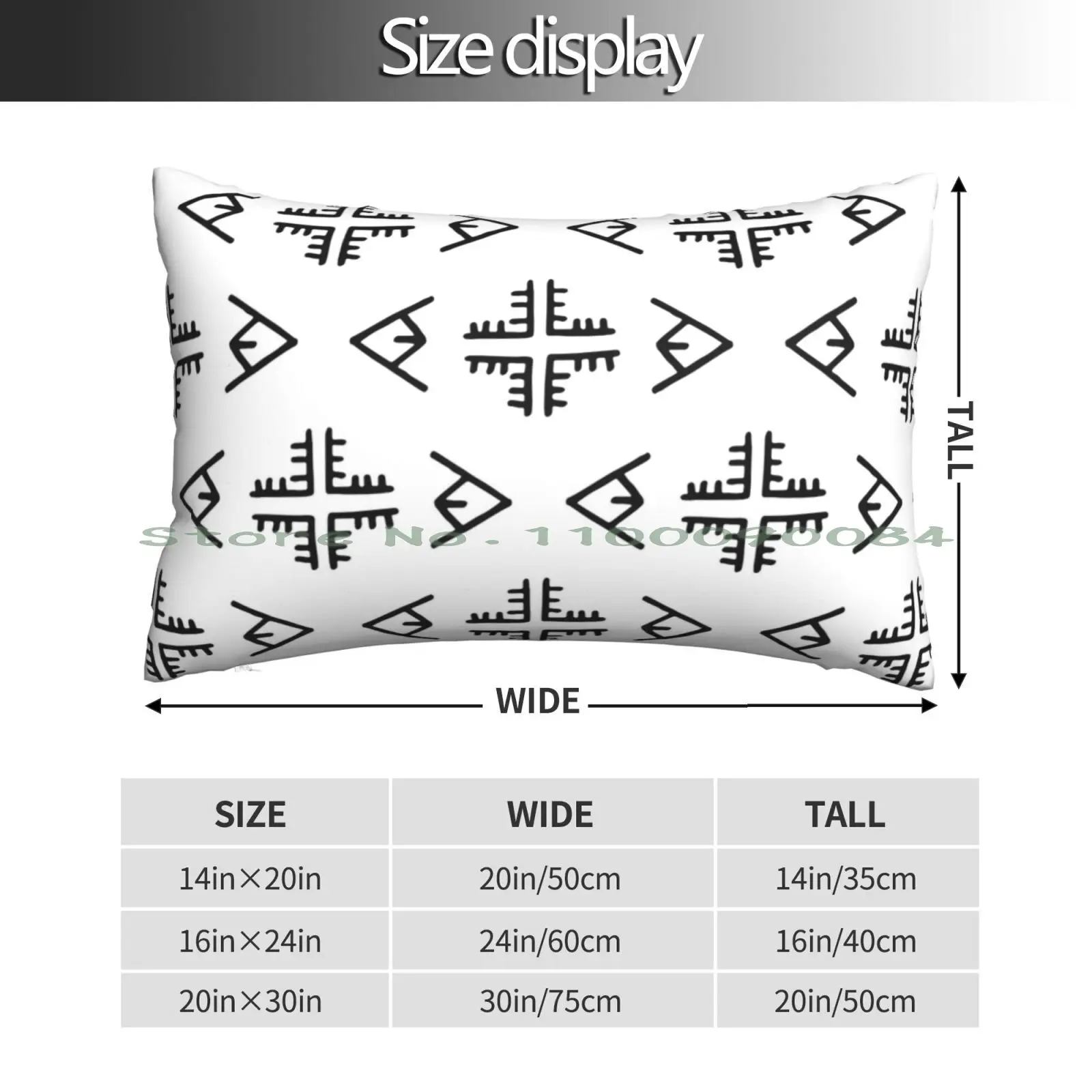 Moroccan Berber Traditional Textile Pattern Ornament Pillow Case 20x30 50*75 Sofa Bedroom Beer Busch Light Yuengling Whiskey