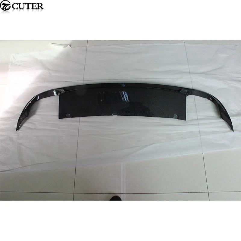 A6 C6 S6 Carbon Fiber Rear Bumper Diffuser Rear Lip for Audi A6 C6 S6 Car Body Kit 09-11