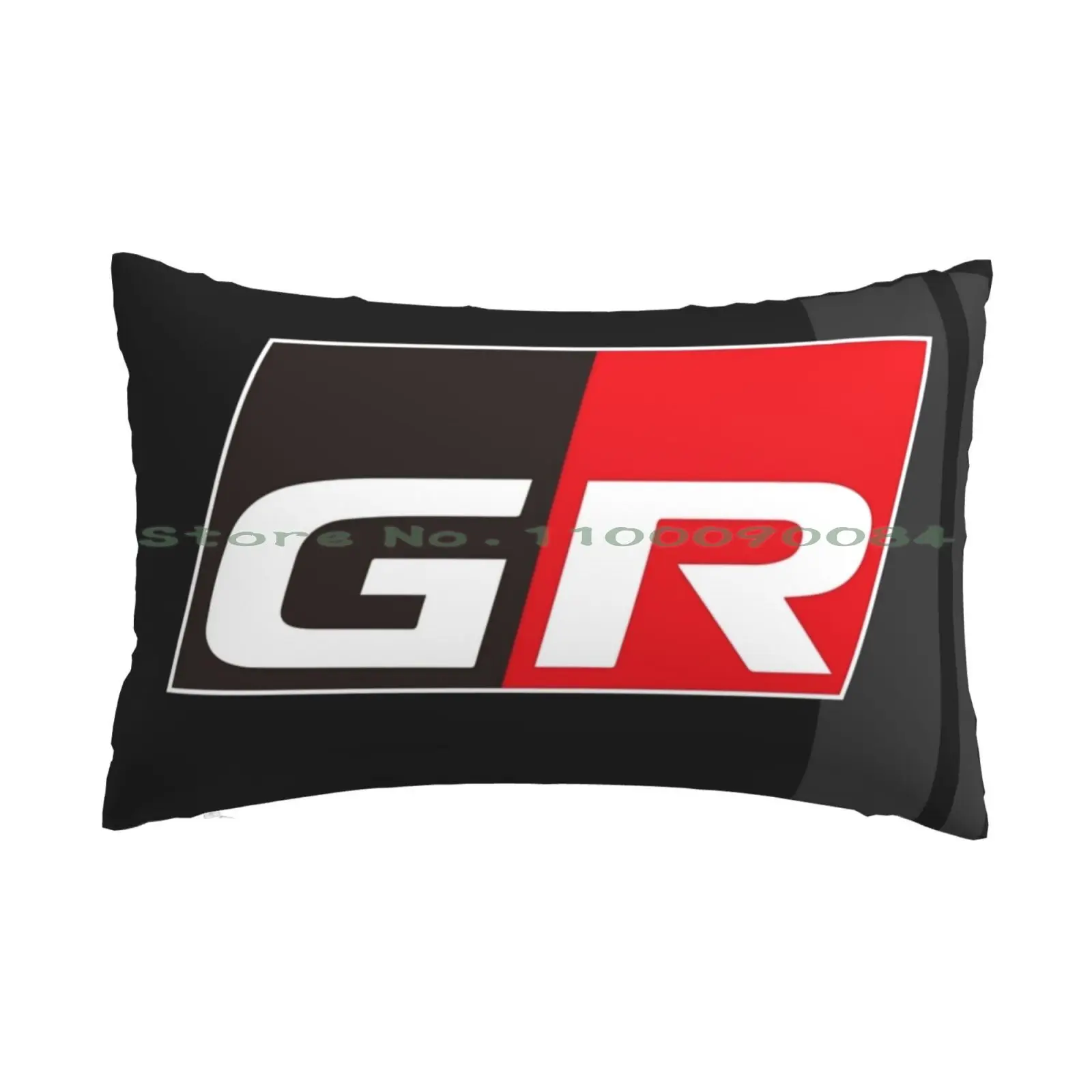 Gr Yaris Gazoo Racing A91 Racing Stripes Pillow Case 20x30 50*75 Sofa Bedroom Kitschvalentine Red Heart Romantic Holiday