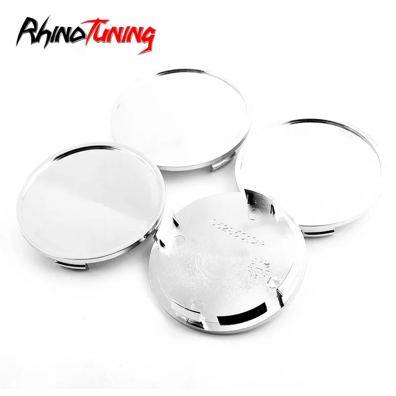 Rhino Tuning 4pcs 76mm 72mm Chrome Wheel Cover Hubs Cap Car Center Rim Hubcaps For Vitara Wheels Emblem Accessories