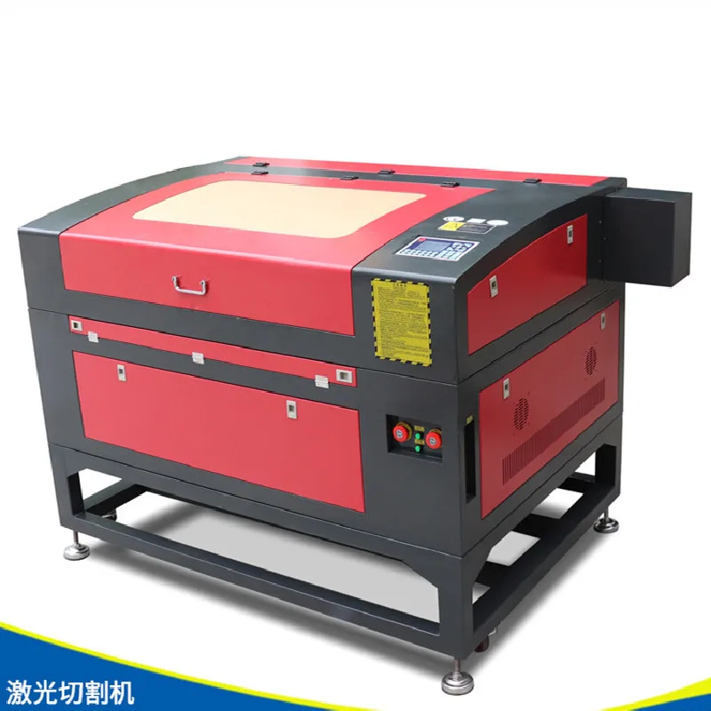 

80W 100W CO2 Laser Cutting Machine & Laser Engraving Machine Equipped With Rotating Axis Auto Focus And Lifting Table 600x900mm