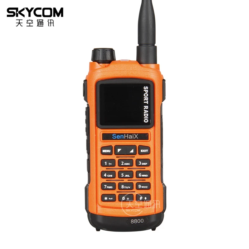 

SenHaiX GP8800 SHX GP 8800 Ham Two Way Sport Radio Portable Walkie Talkie U/VHF Dual Band PTT Bluetooth Waterproof Transceiver