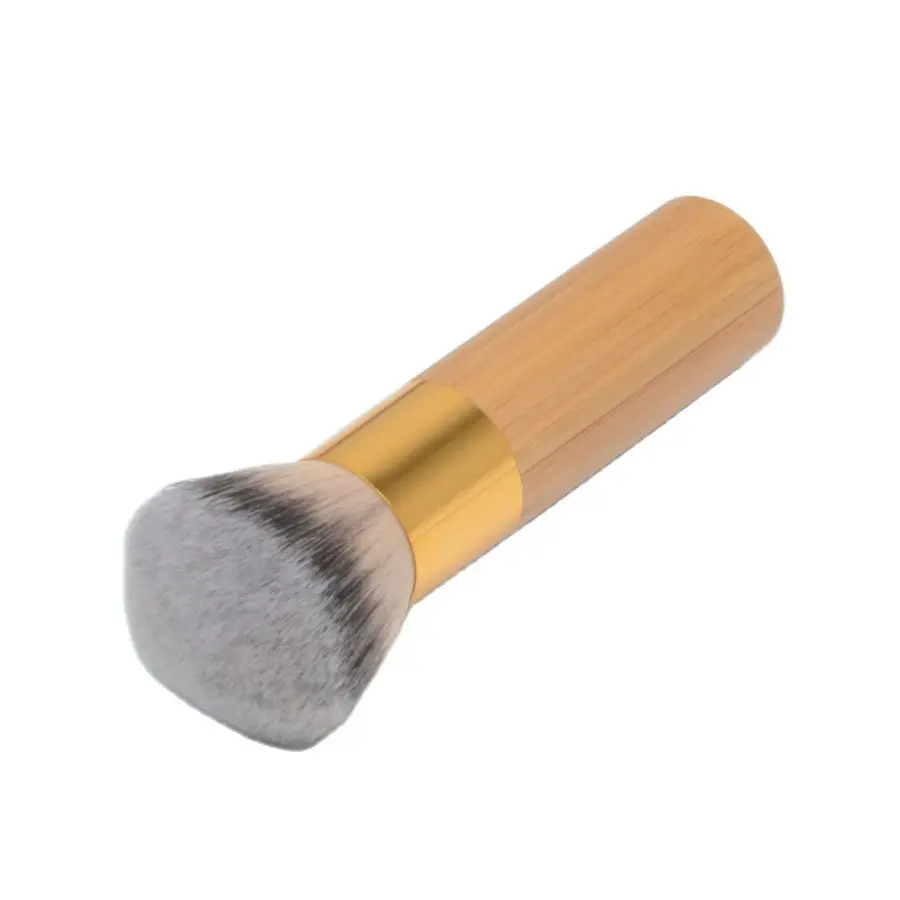 1pc #3 Powder Base makeup brush multi-functional make up bamboo handle Foundation brush Powder contour Cosmetic tools