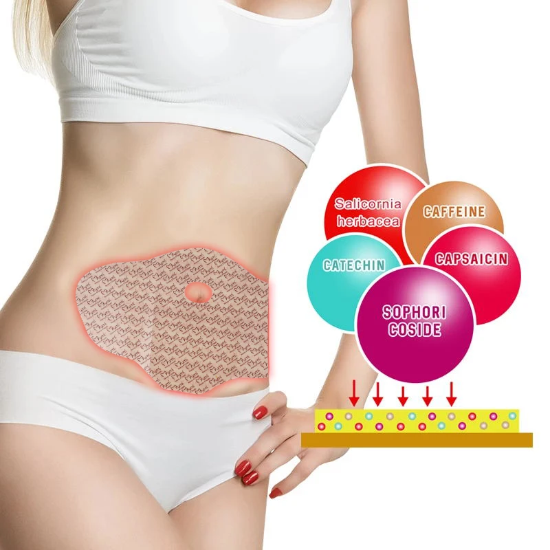 5pcs Wonder Patch Quick Slimming Patch Belly Slim Patch Abdomen Slimming Fat Burning Navel Stick Weight Loss Slimer Tool C2516