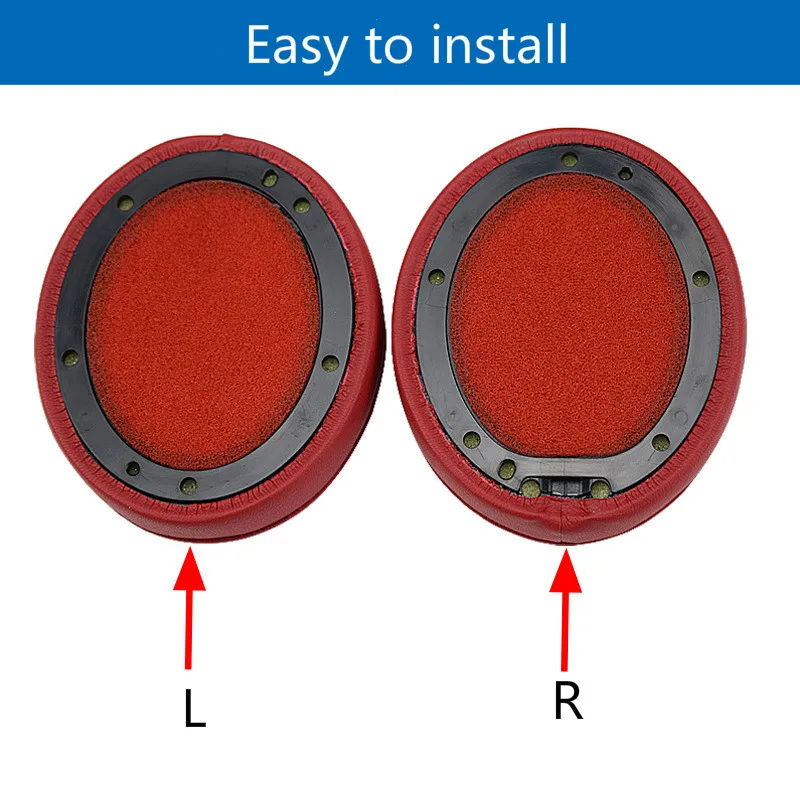 Almohadillas de espuma de alta calidad para auriculares Beats Studio 2,0 3,0, almohadillas para auriculares, cubierta de esponja de proteína suave, cómodas