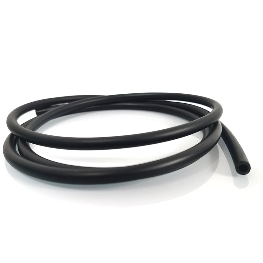 1/2/3/5/10M 2-25mm Inside Dia Nitrile Rubber Smooth Fuel Tube Petrol Diesel Oil Line Hose Pipe Black NBR Tubing