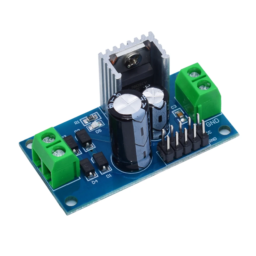 LM7805 LM7806 LM7809 LM7812 DC/AC Three Terminal Voltage Regulator Power Supply Module 5V 6V 9V 12V Output Max 1.2A
