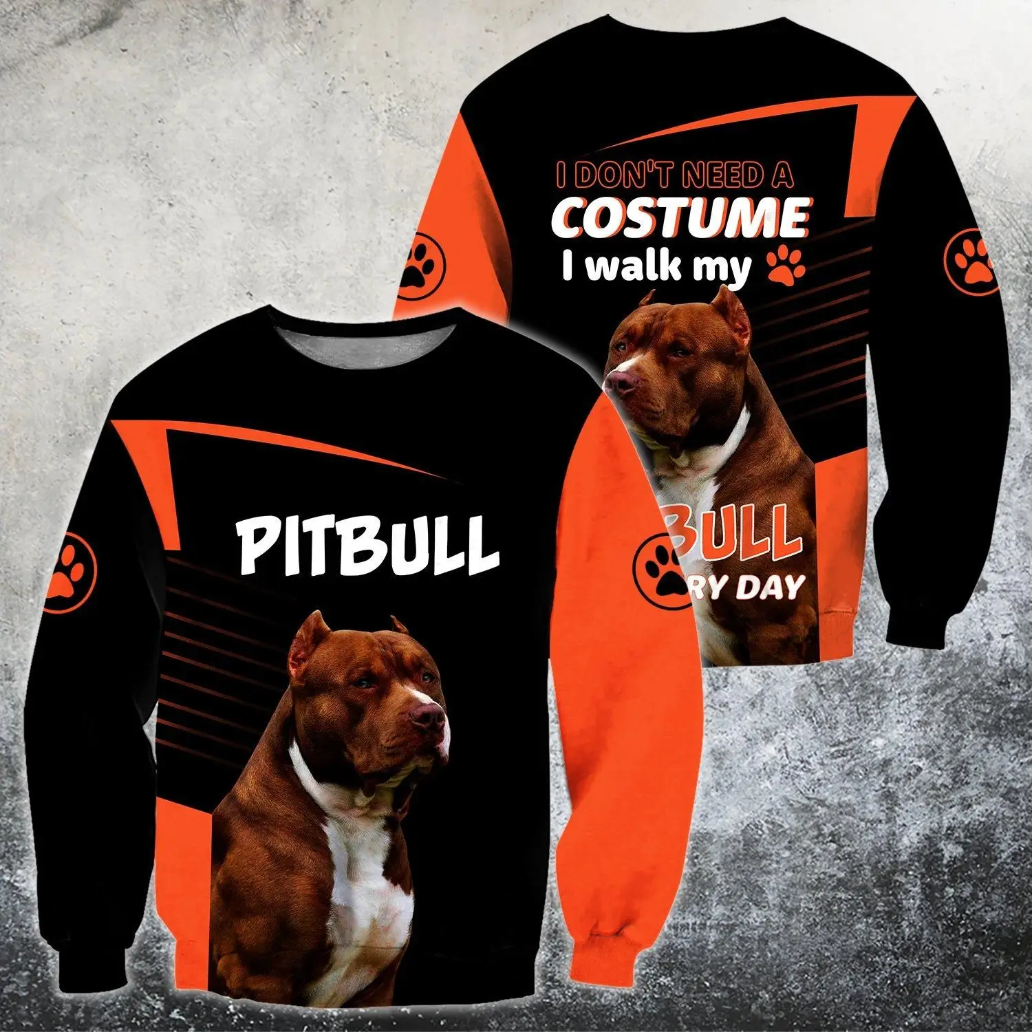 Envío Directo amor Pitbull perro 3D completamente estampado hombres otoño Sudadera con capucha Unisex Casual pulóver ropa de calle chaqueta