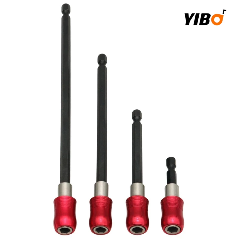 Hex Rod Shank Hand Tool Socket Extension Bit Long Handle Screwdriver Tip Holder Quick Change 60/100/150/200mm