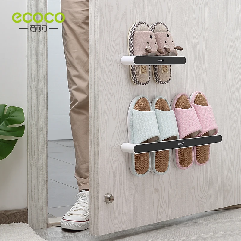 رف ecoco: حل ذكي لتنظيم الأحذية داخل الحمام دون استهلاك المساحة