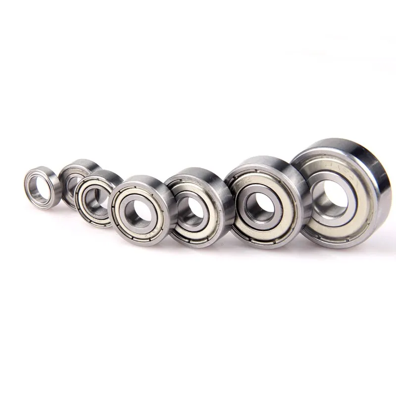 50pcs miniature bearing MR117 MR137 687 697 607 627 ZZ -2RS deep groove ball bearings Bore Size 7mm Inner Diameter