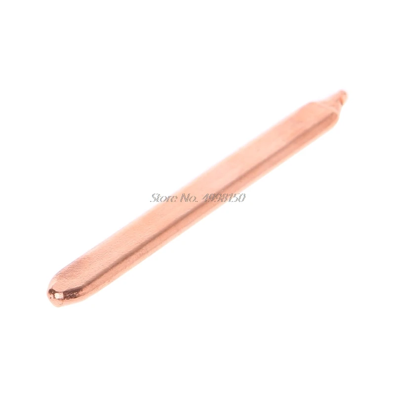 170mm/220mm Pure Copper Tube Tubing For Computer Laptop Cooling Notebook Heat Pipe Flat or Round Dropship