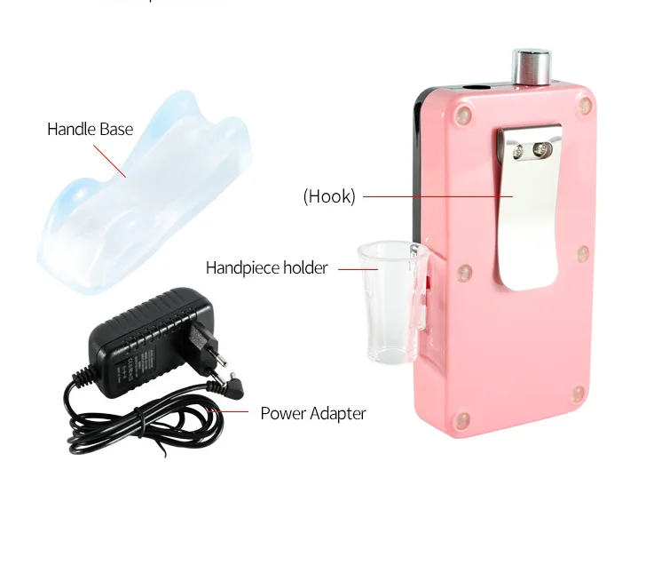 Perceuse à ongles électrique portable, aste, sans fil, ensemble de manucure et pédicure, équipement pour ongles, nouveauté, 2020 tr/min, 35000