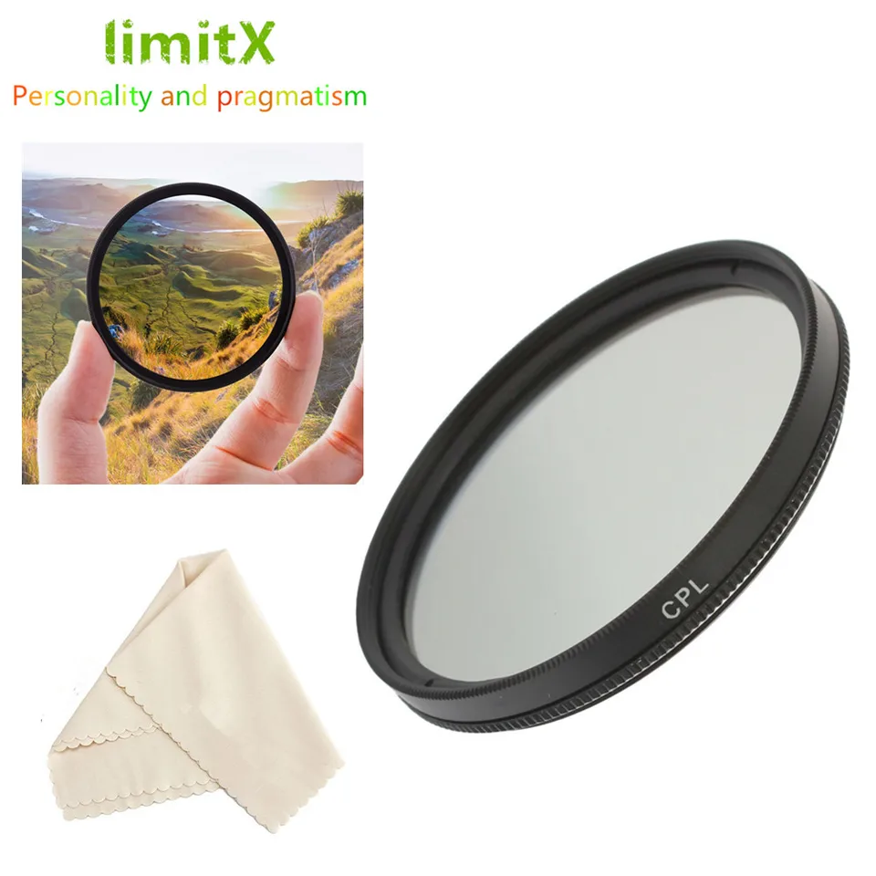 Circular Polarizing CPL Filter for Nikon Coolpix P1000 P950 P900