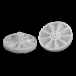 2pcs Meat Grinder Pinion Spare Parts Mincer Plastic Gear 7000898 for Braun Power Plus G1500 G1300 G1100 G3000 KGZ4 KGZ3