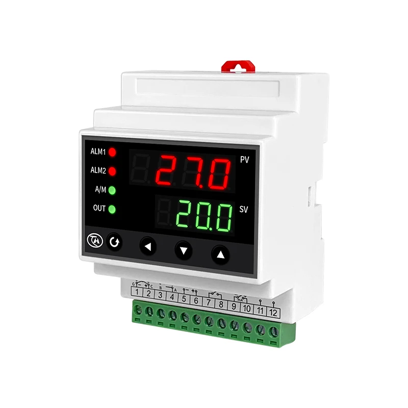 

Rail Type Thermostat PID Intelligent Temperature Controller Adjustable Temperature Digital Display Temperature Controller