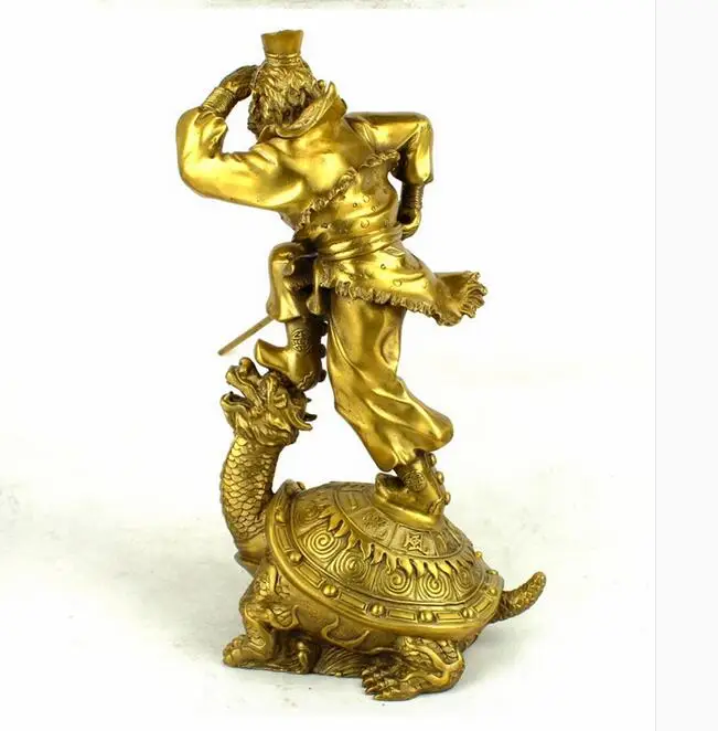 

Pure Copper Monkey King Qi Tianda Holy Feng Shui Crafts Decoration