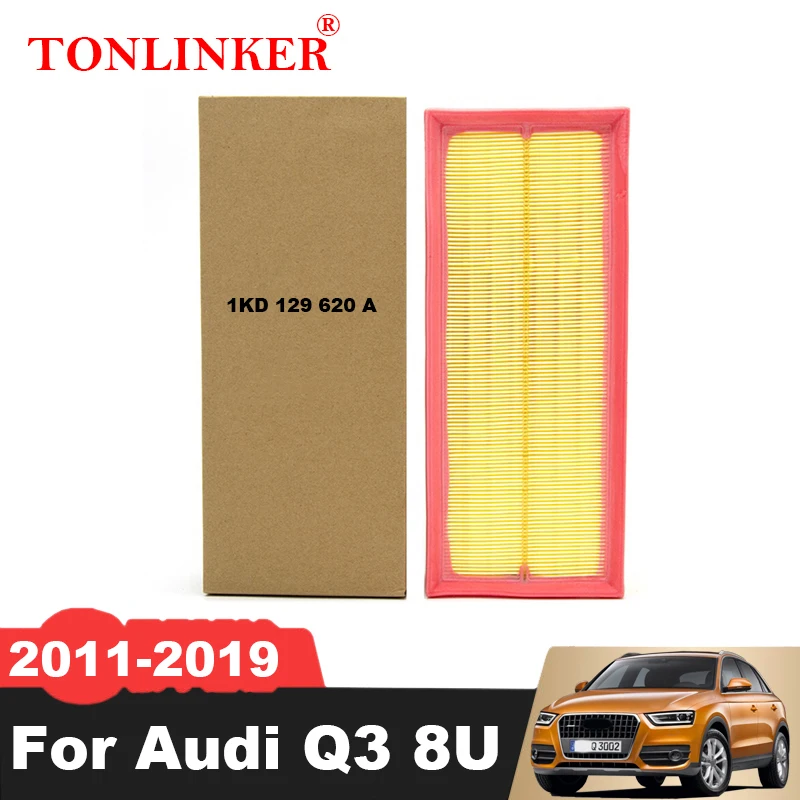 

TONLINKER Air Filter 1KD129620A For Audi Q3 8U 2011 2012 2013 2014 2015 2016 2017 2018 2019 2.0TDI 2.0TFSI Car Accessories