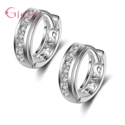 925 Sterling Zilver Retro Kristal Bruiloft Oorringen Voor Vrouwen Meisjes Trend Mode Sieraden Groothandel