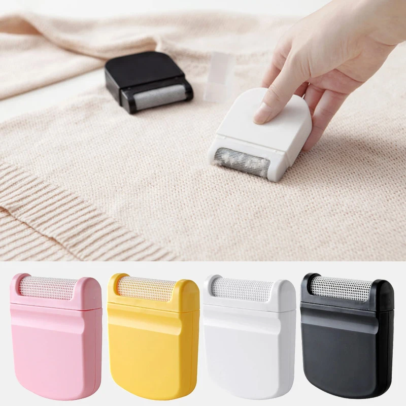 

New Mini Portable Epilator Sweater Lint Remover Hair Ball Trimmer Fuzz Pellet Cut Machine Clothes Shaver Laundry Cleaning Tools