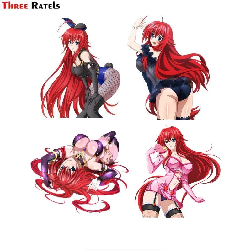 Three Ratels FC569 Rias Gremory Render Decal Anime Sex Girl Sticker On The Car