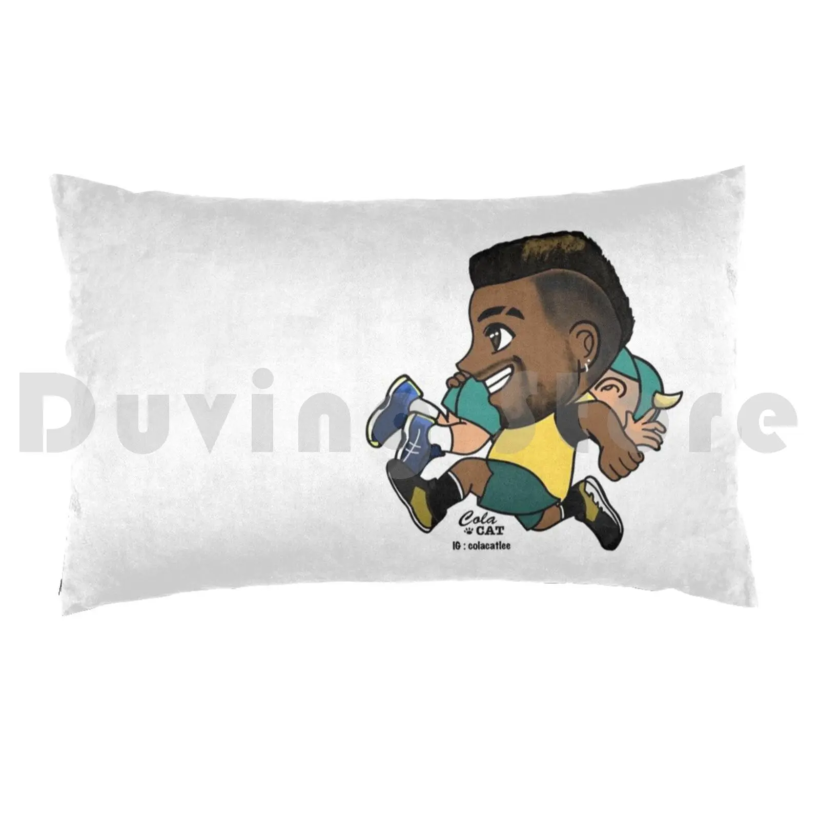 Nick Kyrgios Carrying Demon Pillow Case 20*30 Inch Tennis Genius Nick Nicolas Kyrgios Nk Underarm Serve Aussie