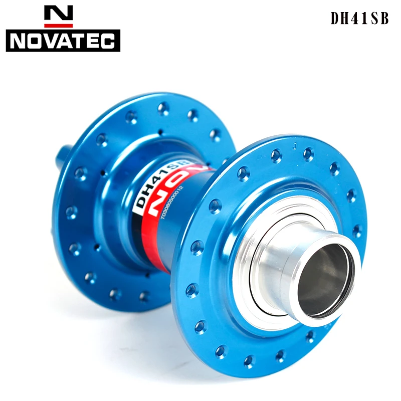 NOVATEC bicycle front hubs parts AM DOWNHILL DH 20mm*110mm 32H Bicicleta accessories Barrel shaft DH41SB bike bearing front drum