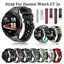 Correa de silicona deportiva para reloj inteligente Huawei GT 2e, repuesto de pulsera oficial, 22mm