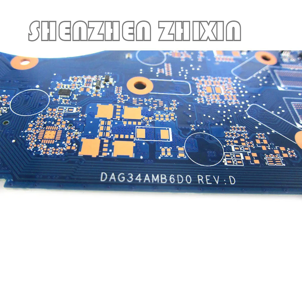 

Yourui для материнской платы ноутбука HP Pavilion 15-AU с процессором i5-7200U DDR4 DAG34AMB6D0 901574-601 901574-001 протестировано