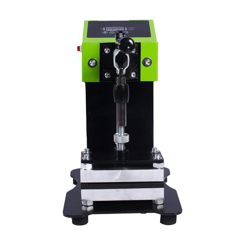 Manual Mini Rosin Press Machine 2.3*4.7inch Heating Pressing Plates Herb Wax Concentrate Oil Extracting Tool AP1903 Green Color