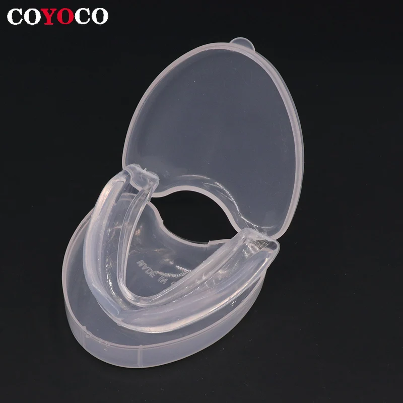 COYOCO Sport Tooth Silicone Mouth Guard Boxing Protector Anti-wear Free Shaping Taekwondo Mouthguard Karate Rugby_voghion.com