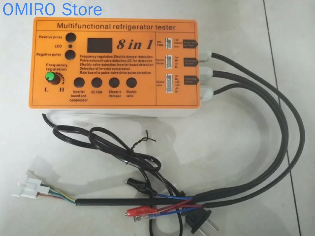 AC110V / 220V Refrigerator Compressor Inverter Board Tester Pulse Solenoid Valve Inverter Refrigerator Test Tool