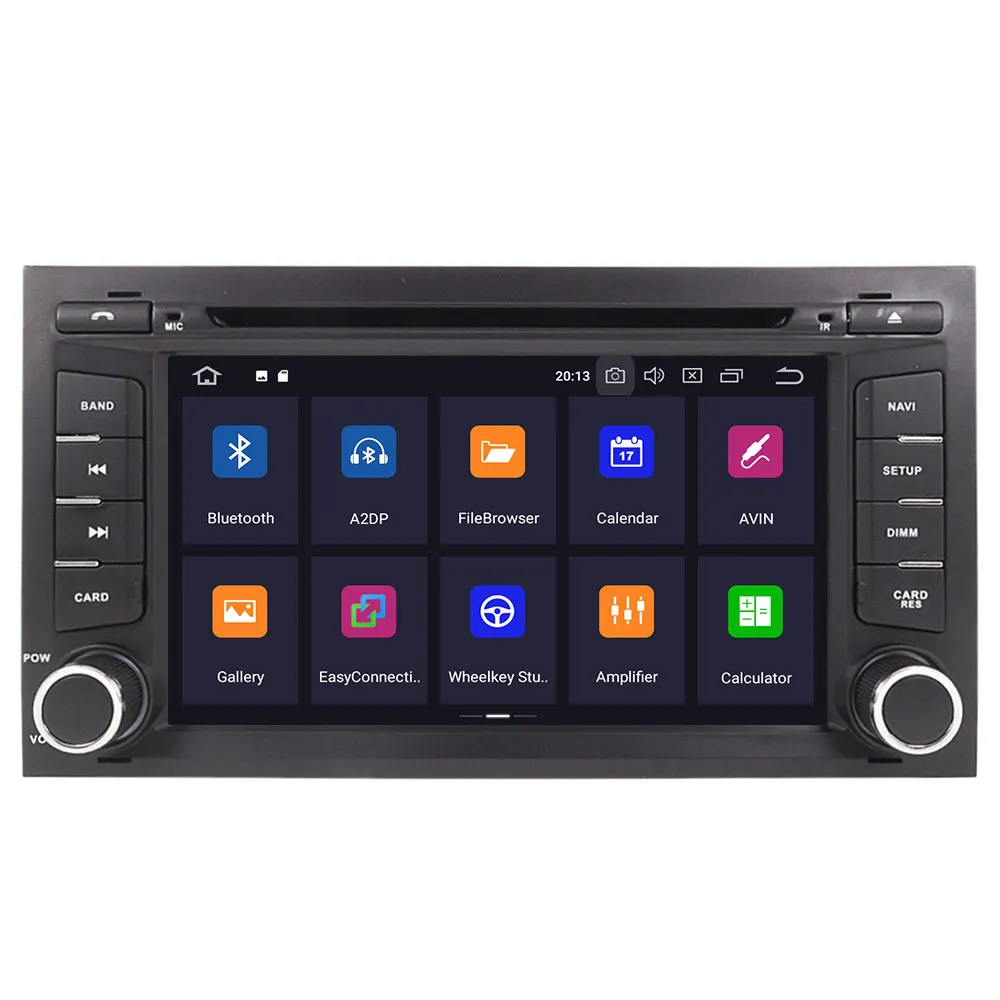 Android 9 Octa 8 Core CPU Car DVD Player GPS Navigation Radio Stereo For Seat Leon 2012-2017 multimedia 1 din CAR radio recorder