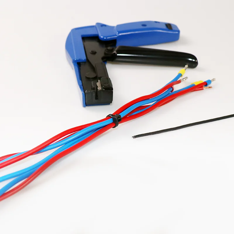 Herramienta de corte de sujeción HS-600A/HS-519, especial para pistola de amarre de cables de nailon, ancho de 2,4-4,8mm, 2,4-9mm