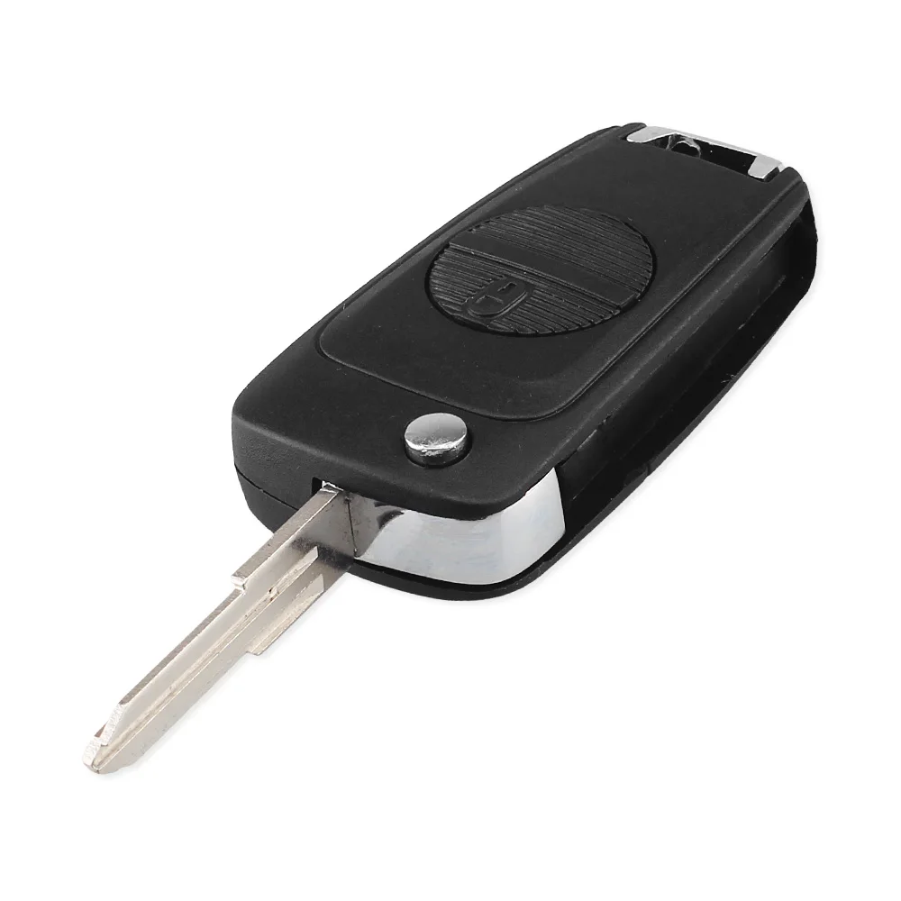 KEYYOU modificato telecomando Flip chiave auto Shell di ricambio per Nissan Micra Almera Primera pathfinder maxima Fob 2 pulsante lama non tagliata