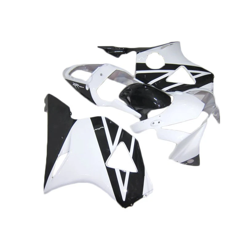 High quality Fairing kit Fit For Honda CBR 954RR 02 03 white black fairings CBR954rr 2002 2003 Bodywork Parts NS51