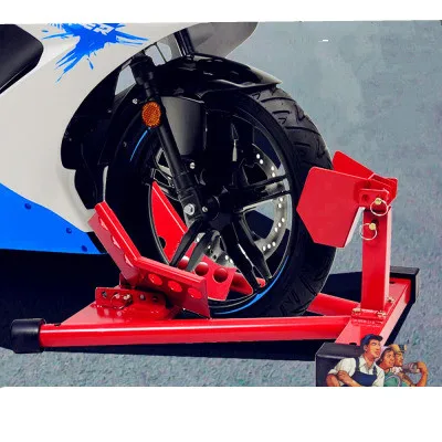 

Motorcycle Front Tire Tire Wheel Block Self-Locking Frame Suitable for Most 15 "-21" Tires Moto Repair