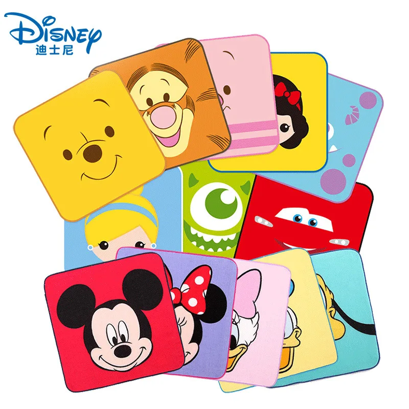 18Colors 100%Cotton Cartoon towel Bibs gauze children face towel boy girl baby towel soft breathable absorbent handkerchief